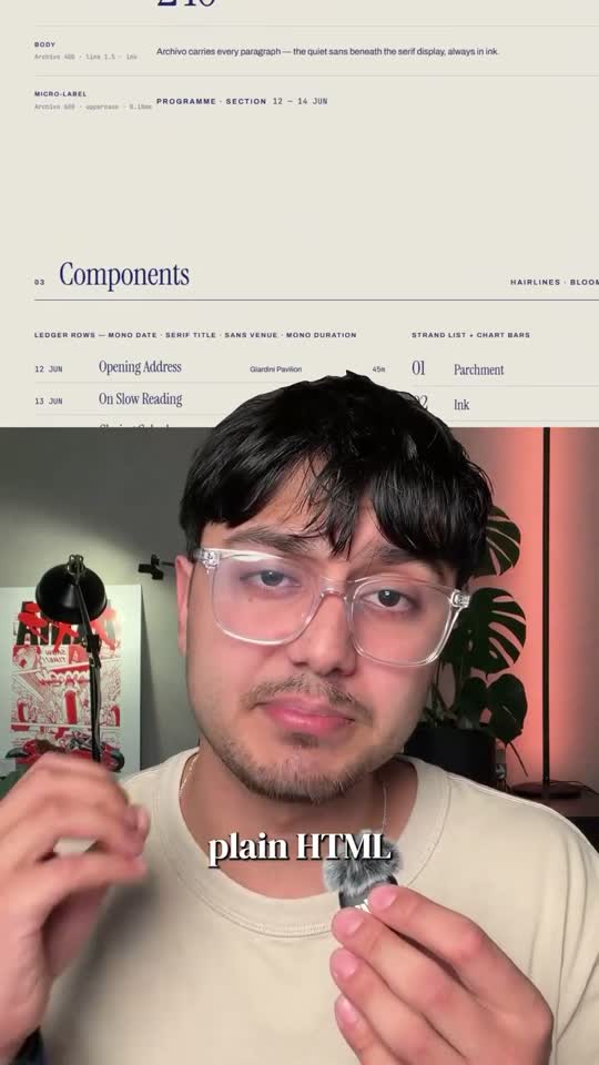 HyperFrames frame extracted from the supplied video