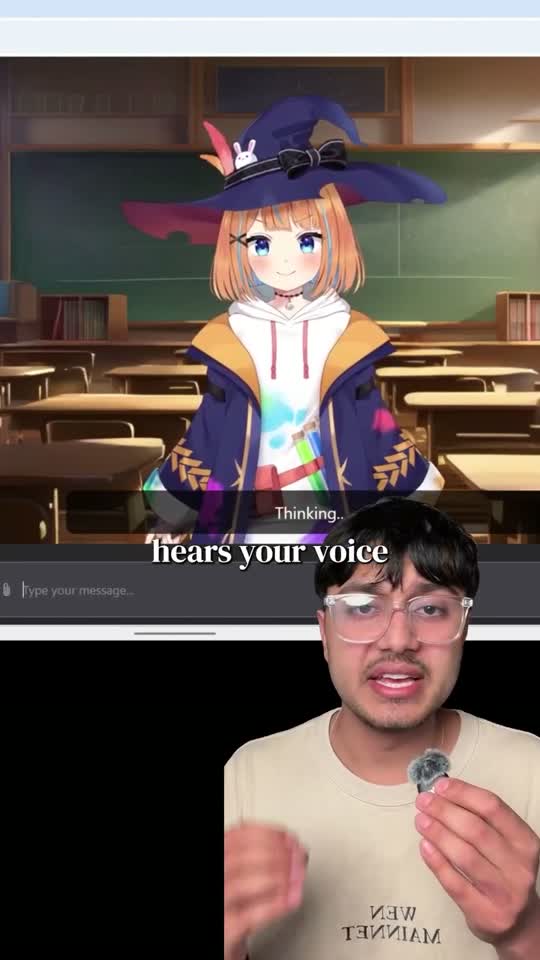 Open-LLM-VTuber frame extracted from the supplied video